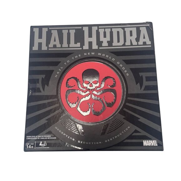 Hail Hydra Marvel Strategic Board Game For 5-8 Players Ages 14+ - Picture 1 of 3